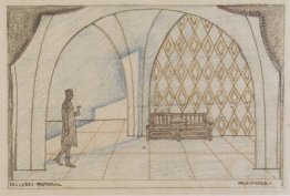 Stage design for 'The minutes of love' by Edward Bauersfeld