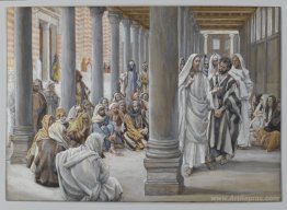 Jesus Walks in the Portico of Solomon (Jésus se promène dans l