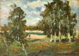 Landscape with Birches