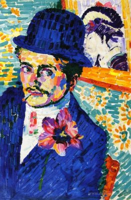 Man with a Tulip (also known as Portrait of Jean Metzinger)