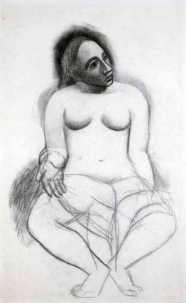 Seated nude