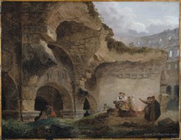 Washerwomen in the Ruins of the Colosseum