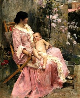 The young mother