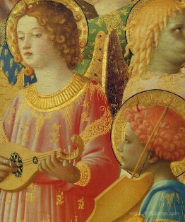 Coronation of the Virgin (detail)