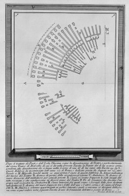 The Roman antiquities, t. 4, Plate XXV. Bridge cross-section of