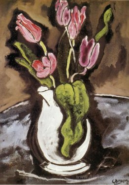 Vase of Tulips