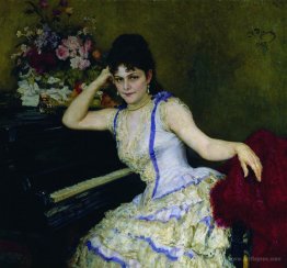 Portrait of pianist and professor of Saint Petersburg Conservato