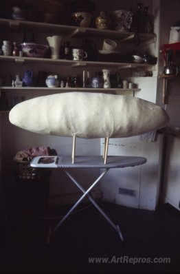 Object for an ironing board