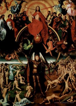 The Last Judgment, triptych, central panel Maiestas Domini with