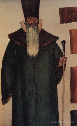 Costume Design Boyar to the tragedy of Pushkin's Boris Godunov 