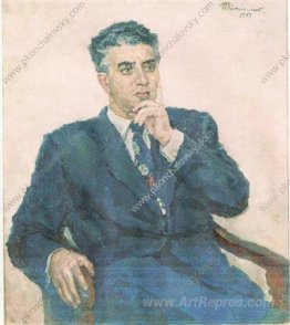 Portrait of composer Aram Khachaturian