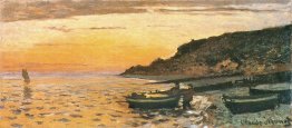 Seacoast at Saint-Adresse, Sunset