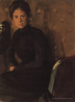 Portrait of Y.E. Kustodieva