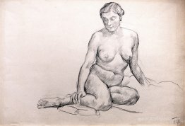 Seated nude