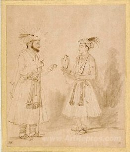 Shah Jahan and Dara Shikoh