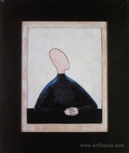 Sitting Figure with Folded Hands