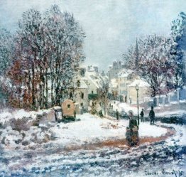 The Grand Street Entering to Argenteuil, Winter