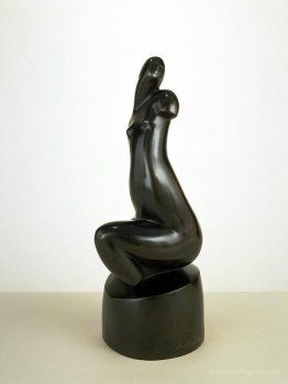 Seated Female Nude (Black Torso)