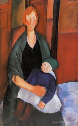 Seated Woman with Child (Motherhood)