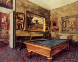 The Billiard Room at Menil-Hubert