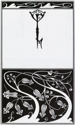 Title page and key monogram of The Mountain Lover