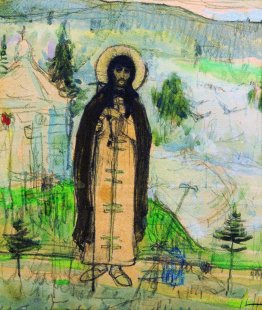 Venerable Sergius of Radonezh (sketch)