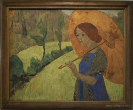 Madame Serusier with a Parasol