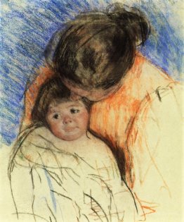 Sketch of Mother Looking down at Thomas