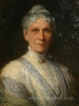 Portrait of Anna H. Leonowens (detail)