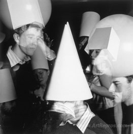 Cubist Party (Seen From Three Sides Of A Cone)