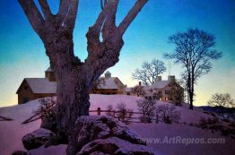 Hill Top Farm, Winter