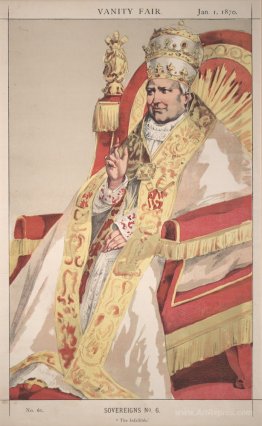 Sovereigns No.60 Caricature of Pope Pius IX