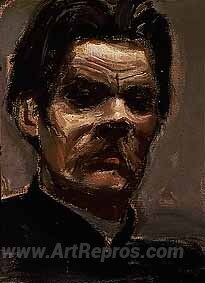 Portrait of Maxim Gorky