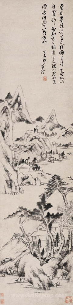 Landscape (Dong Yuan and Juran Style)