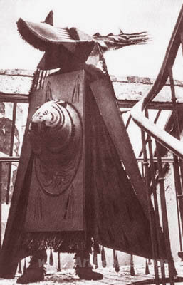 Costume for the Execution of the Testament of the Marquis de Sad