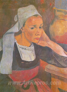 Portrait of Marie Lagadu