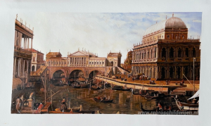 Capriccio: a Palladian Design for the Rialto Bridge, with Buildi