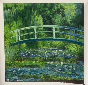 The Japanese Bridge (The Water-Lily Pond)