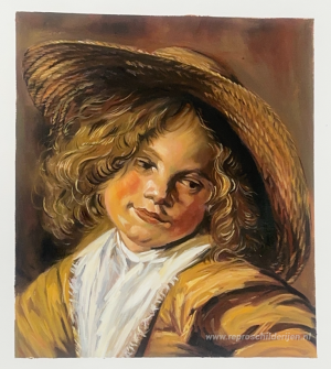 Girl with a Straw Hat