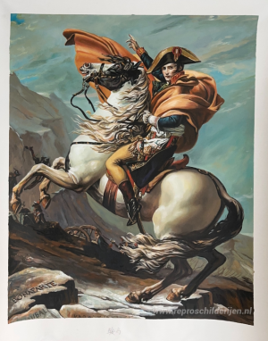 Napoleon Crossing the Alps at the St Bernard Pass, 20th May 1800