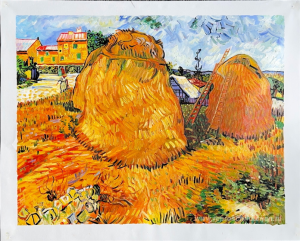 Haystacks in Provence