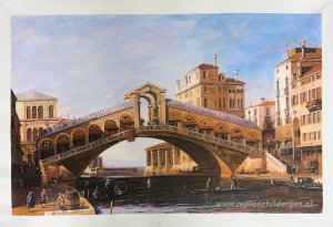 Capriccio of the Rialto Bridge with the Lagoon Beyond