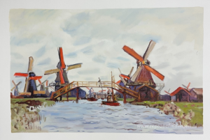 Windmills near Zaandam